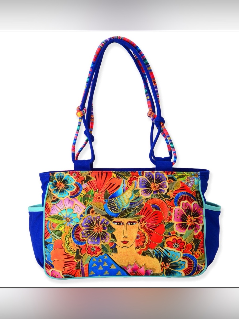 Laurel Burch 50th Anniversary Medium Shoulder Tote